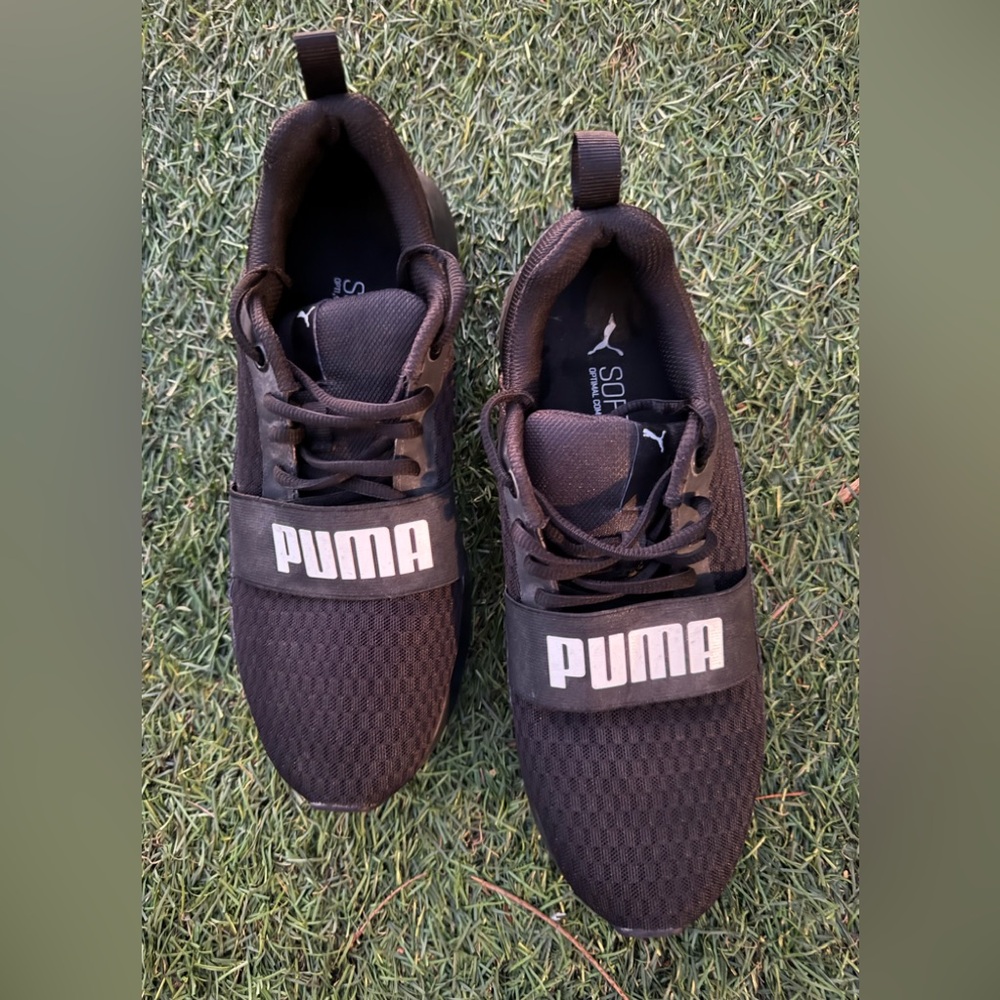 Puma Black Wired Running Shoes Sz(8.5)
